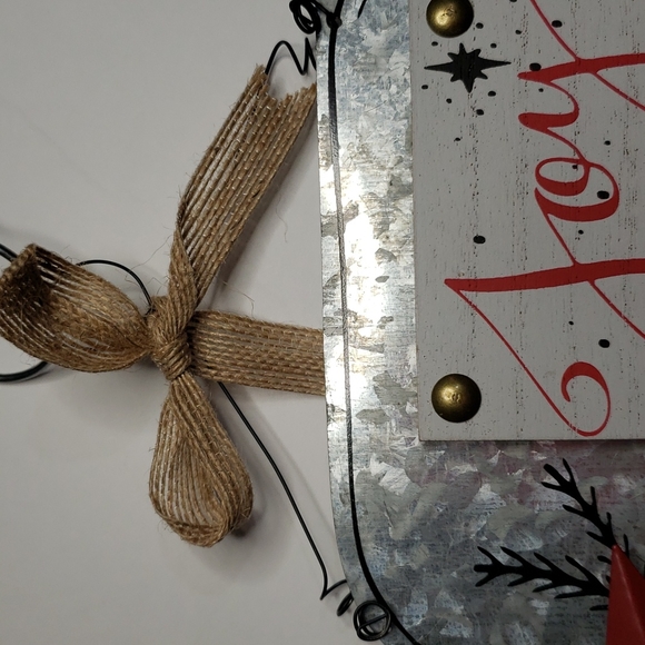 NEW- Mason Jar Metal Ornament or Wreath Insert - Picture 4 of 4